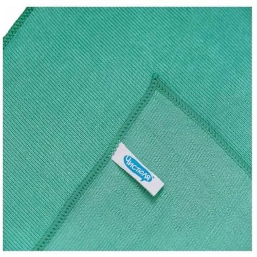 Салфетка Чистюля Легкая из микрофибры СТЕКЛОМОЙ 30*30см фото 4