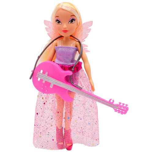 Шарнирная кукла Winx Club Rock Стелла с крыльями и аксессуарами 24 см IW01332203 фото 4