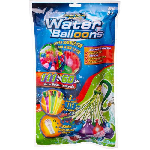 Водяные бомбочки, 111 штук, в наборе с адаптером фото 5