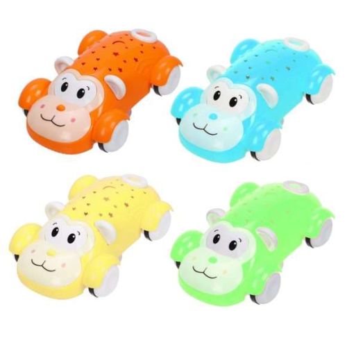 Машинка-мартышка, свет, дисплей