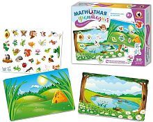 Развивающая игра на магнитах Веселая полянка с магнит. полем