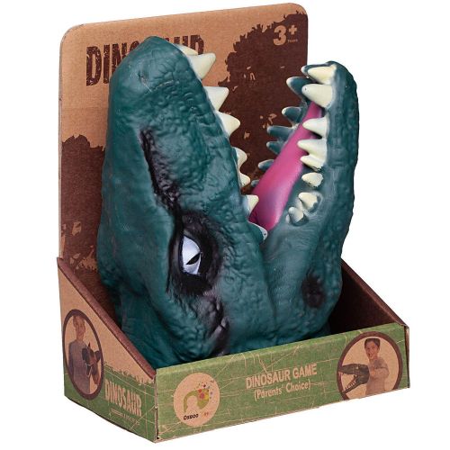 игрушка на руку junfa голова динозавра сине-зеленая фото 3 Игрушка на руку Junfa Голова динозавра сине-зеленая фото 3