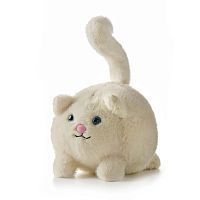 Мягкая игрушка Abtoys Кошка белая Ундина, 18см