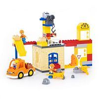 Конструктор "Макси" - "Строительная фирма" (66 элементов) (в коробке)