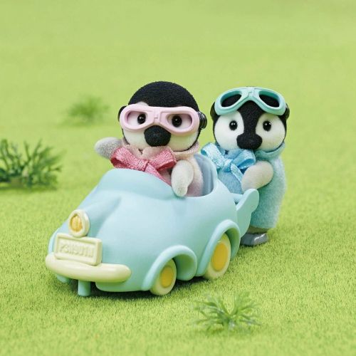 Игровой набор Sylvanian Families Пингвинята в машинке 5695 фото 2