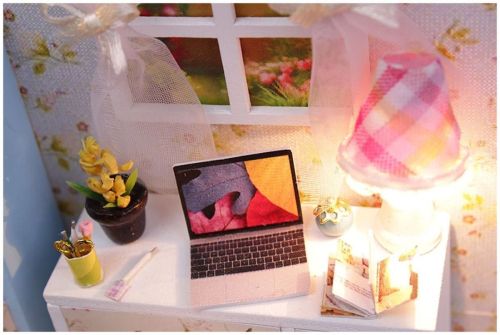 Сборная модель Hobby Day Румбокс Mini house Комната Александры фото 7