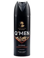 Q'MEN Антиперспирант мужской Невидимый 200 мл