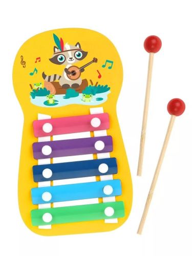 Деревянный ксилофон Mapacha Звуки озера 20 см 76764