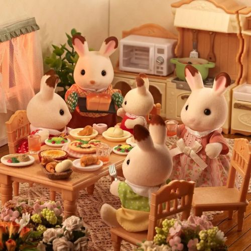 набор фигурок sylvanian families семейство шоколадных кроликов 5655 фото 6 Набор фигурок Sylvanian Families Семейство шоколадных кроликов 5655 фото 6