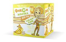 Набор для экспериментов Инновации для Детей Фикси-опыты. Жвачка для рук "Банан"