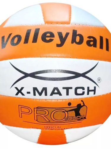 Волейбольный мяч X-Match размер 5 покрышка 2 мм PVC 57074 фото 3