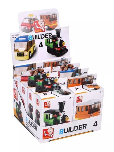 Конструктор Sluban Builder Транспорт в ассортименте M38-B0598 фото 3