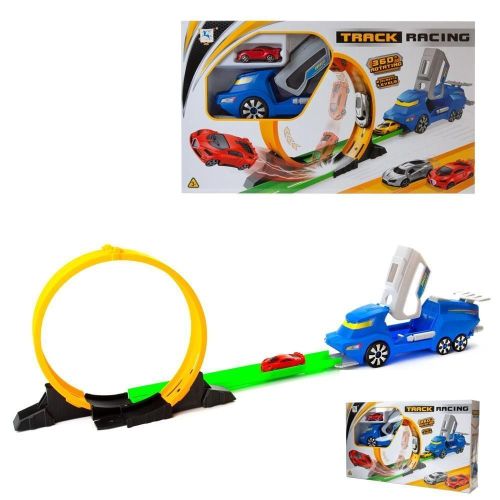 Трек с пусковым уствойством и машинкой 45,5х27х8,5 см