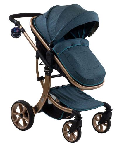 Коляска трансформер Farfello Aimile Gold TGb фото 2