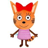 Мягконабивная игрушка Мякиши Три Кота Карамелька и Море приключений