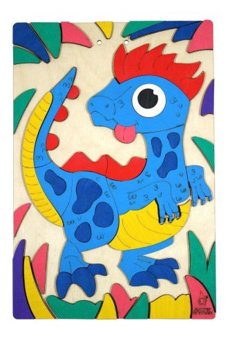 Развивающая игра Аппликация Динозавр