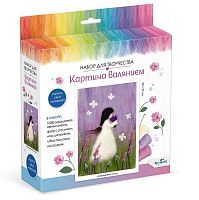 Набор для тв-ва Картина валянием. Лавандовое поле