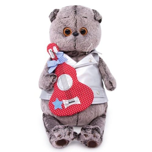 Басик в жилете с гитарой 22 см