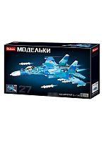 Конструктор серии Модельки Самолет, 1040 дет., коробка