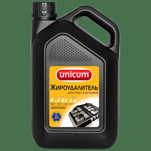 жироудалитель unicum gold для плит и духовок 3л Жироудалитель UNICUM Gold для плит и духовок 3л