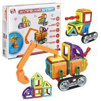 Магнитный конструктор ABtoys Магический магнит 78 деталей PT-00845
