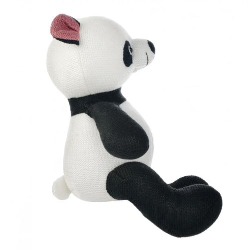 Мягкая игрушка Abtoys Knitted Панда вязаная, 21 см фото 7
