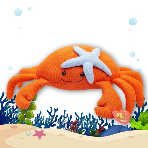 мягкая игрушка abtoys knitted краб вязаный, 45 см фото 6 Мягкая игрушка Abtoys Knitted Краб вязаный, 45 см фото 6