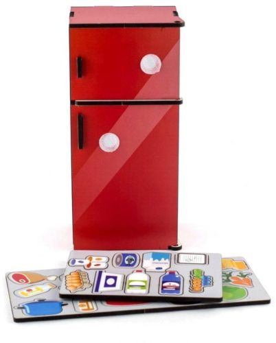 Сортер «Холодильник. Красный»