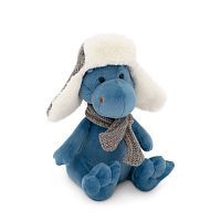 Дракон Жора в ушанке 20 см