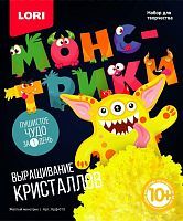 Набор для исследований LORI Выращивание кристаллов. Монстрики, желтый