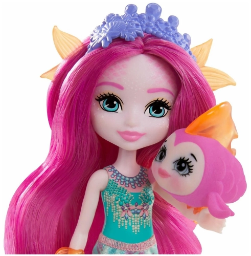 Кукла Mattel Enchantimals Маура Русалка с питомцем Глайд фото 7