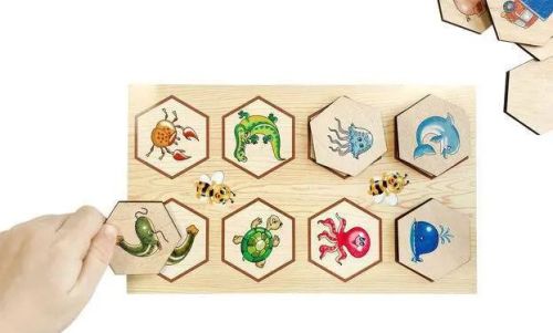 Настольная игра Десятое королевство Лото деревянное Пчелка фото 3