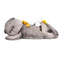 Кот Басик сонный с Гусиком (пижамница) 50 см