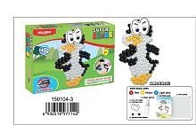 Самоклеющаяся мозаика "Пингвин",более 140 деталей