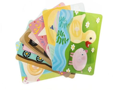 Пазл-пластик на липучках Первые фигуры фото 3