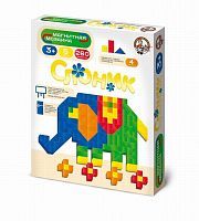 Мозаика магнитная без игрового поля.Слоник