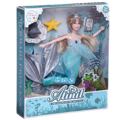 кукла junfa atinil русалочка в мятном костюме, 28см фото 3 Кукла Junfa Atinil Русалочка в мятном костюме, 28см фото 3