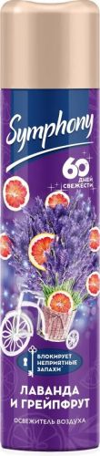 symphony освежитель воздуха лаванда и грейпфрут 300 см3 Symphony Освежитель воздуха Лаванда и грейпфрут 300 см3