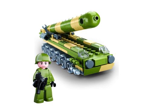 Конструктор Sluban Армия Мобильная ракетная установка 118 деталей фото 3