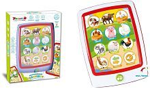 Обучающий планшет "Умный Я", стихи, названия и звуки животных, регулировка громкости, эл.пит. ААA*3 не вх.в компл., кор.