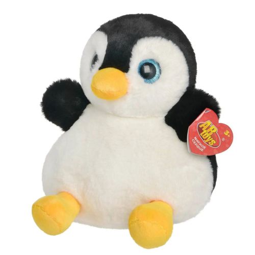 Мягкая игрушка Abtoys Морские обитатели. Пингвин 25см фото 5