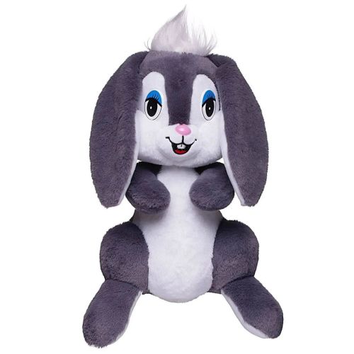 Мягкая игрушка Fixsitoysi Заяц Тоша 28 см серый фото 4