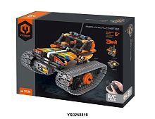 Конструктор р/у Вездеход, 392 детали, эл.пит. 7,4V вх. в компл., AAAх3 не вх. в компл., USB кабель, коробка