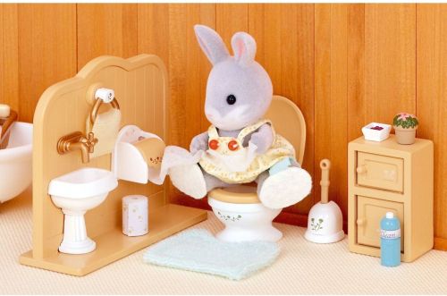 Игровой набор Sylvanian Families Туалетная комната 5020 фото 5