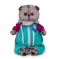 Мягкая игрушка BUDI BASA Кот Басик в комбинезоне "Космос" 22 см