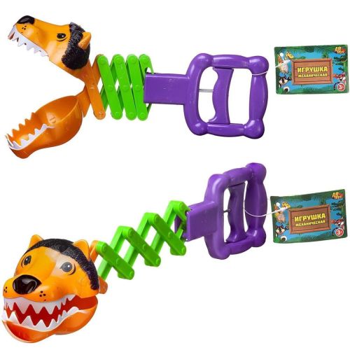 игрушка abtoys зубастики грозный тигр, выдвижная 20 см Игрушка ABtoys Зубастики Грозный тигр, выдвижная 20 см