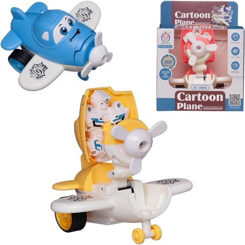 Самолет-трансформер Junfa пластмассовый инерционный фото 8