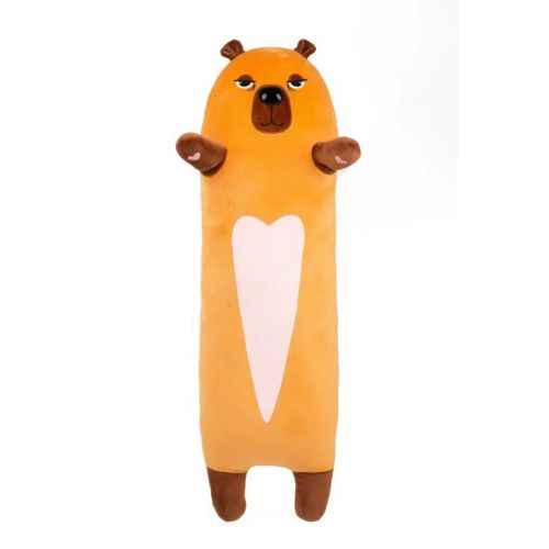 смолтойс мягкая игрушка капибара длинная 86 см СмолТойс Мягкая игрушка Капибара длинная 86 см