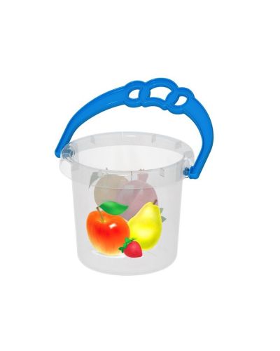 Ведро "Мечта" прозрачное 0,8л