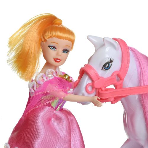 игровой набор abtoys моя лошадка куколка и белая лошадка фото 5 Игровой набор ABtoys Моя лошадка Куколка и белая лошадка фото 5